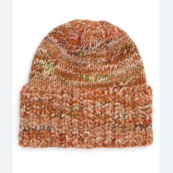 Madewell Chunky Cuffed Multi Color Beanie - Picture 1 of 5